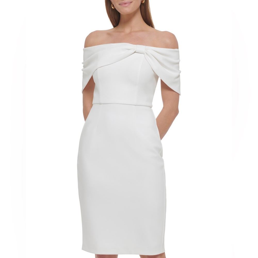 Vince Camuto White Long Dress Size 10